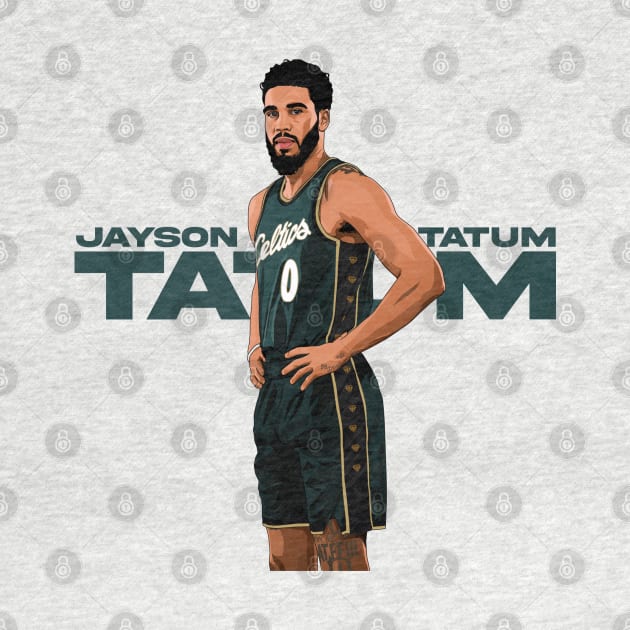 Jayson Tatum by origin illustrations